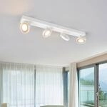 Philips Clockwork LED-Deckenstrahler wei&szlig; 4-flg.