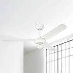 Westinghouse Deckenventilator Industrial wei&szlig; leise &Oslash; 122 cm