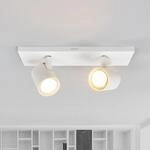 Philips Runner LED-Deckenleuchte wei&szlig; 2-flg.