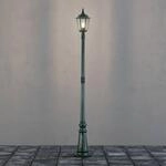 Mastleuchte Firenze, 1-flammig, gr&uuml;n