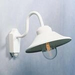 Au&szlig;enwandleuchte Vega, Breite 29,5 cm, wei&szlig;