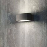 Ideal Lux Au&szlig;enwandlampe Andromeda anthrazit Aluminium 22 cm