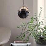 GUBI H&auml;ngeleuchte Multi-Lite, &Oslash; 36 cm, chrom/schwarz