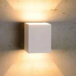 Wandleuchte Xera, wei&szlig;, 10 cm, Up-/Downlight, Aluminium