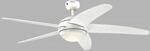 Westinghouse LED-Deckenventilator Bendan, wei&szlig;, leise