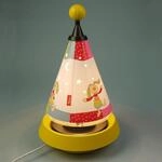 Tischlampe und Nachtlicht Carrousel Rainbow Rabbit