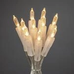 Warmwei&szlig; leuchtende Minilichterkette LED 20-flg