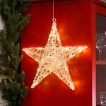 F&uuml;nfzackiger Acryl-Stern Ingar mit LED