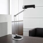 Tischleuchte MAULoffice, schwarz/silber, H&ouml;he 56 cm, Metall