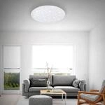 LED-Deckenleuchte Verb, wei&szlig;, &Oslash; 75,5 cm, CCT, Fernbedienung