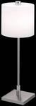 KNAPSTEIN LED-Tischleuchte MERCY, nickel matt, chr