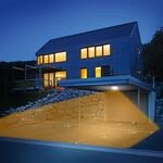 STEINEL Vario Quattro S Au&szlig;endeckenlampe wei&szlig;