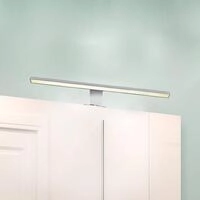 LED-Spiegelleuchte Mira, B 60 cm, chrom, Metall, 4.000 K