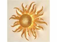 Wandleuchte Sonne Ø 45 cm gold