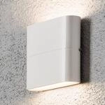 LED-Au&szlig;enwandlampe Chieri 11 cm wei&szlig;