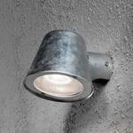Au&szlig;enwandleuchte Trieste aus Stahl, galvanisiert
