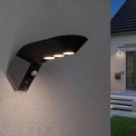 Paulmann LED-Solar-Au&szlig;enwandlampe Soley anthrazit