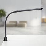 LED-Klemmleuchte MAULpirro, schwarz, 37 cm, dimmbar