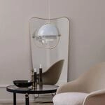 GUBI H&auml;ngeleuchte Multi-Lite, &Oslash; 36 cm, chrom/wei&szlig;