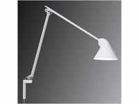Louis Poulsen NJP LED-Wandlampe, Arm lang, weiß