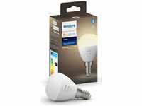 Philips Hue White LED-Tropfenlampe E14 5,7W 2.700K weiß