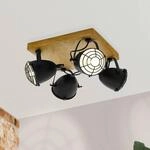 Deckenstrahler Gatebeck, quadratisch, 4-flammig