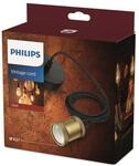 Philips H&auml;ngeleuchte Vintage, E27-Fassung gold