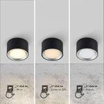 LED-Downlight Fallon 3-step-dim, wei&szlig;/stahl