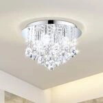 LED-Deckenleuchte Almonte mit Behang, 50cm