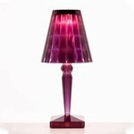 Kartell Big Battery - Tischlampe IP20, pflaume