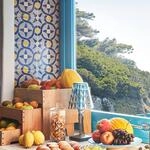 Kartell Big Battery - Tischlampe IP54, hellblau