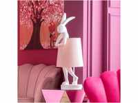 KARE Animal Rabbit Tischleuchte weiß/rosa