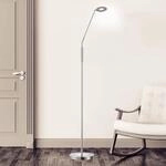 LED-Stehleuchte Dent, CCT, einflammig, nickel
