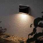 Paulmann LED-Solar-Wandlampe Elliot, anthrazit, IP44