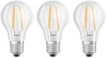 OSRAM LED-Lampe E27 Classic Fil. 840 6,5W klar 3er OSRAM LED-Lampe E27 Classic Fil. 840 6,5W klar 3er