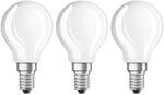 LED-Lampe E14 4,2W, warmwei&szlig;, 470 Lumen, 3er-Set
