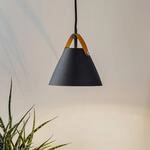 H&auml;ngeleuchte Strap, &Oslash; 16,5 cm, schwarz