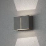 LED-Au&szlig;enwandleuchte Pavia, dunkelgrau