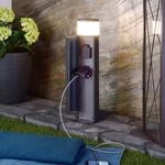 LED-Steckdosens&auml;ule mit zwei Steckdosen, IP44