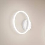 LED-Wandleuchte Giotto, einflammig, wei&szlig;