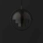 GUBI H&auml;ngeleuchte Multi-Lite, &Oslash; 36 cm, schwarz/schwarz