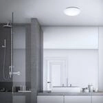 LED-Sensor-Deckenleuchte Elipso IP44 4.000K &Oslash;28cm