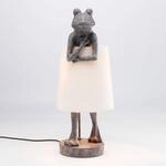 KARE Animal Frog Tischleuchte grau