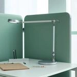 LED-Tischleuchte MAULgrace, silberfarben, 37 cm, dim, CCT