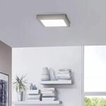 EGLO connect Fueva-C Deckenlampe 22,5cm nickel