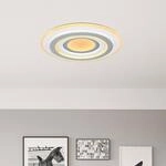 LED-Deckenleuchte Sabatino, &Oslash; 48 cm, wei&szlig;/grau, CCT
