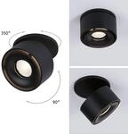 Paulmann Spircle LED-Einbauleuchte schwarz matt