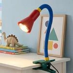 Bunte Tischleuchte Couleur mit Klemmfu&szlig;