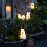 LED-Leuchtfiguren Eichh&ouml;rnchen f&uuml;r au&szlig;en, 5er-Set