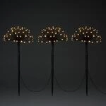 LED-Dekoleuchte drei Pusteblumen mit Erdspie&szlig; IP44